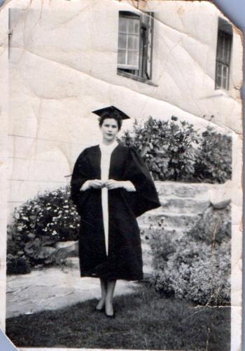 Graduation from Rhodes 1957